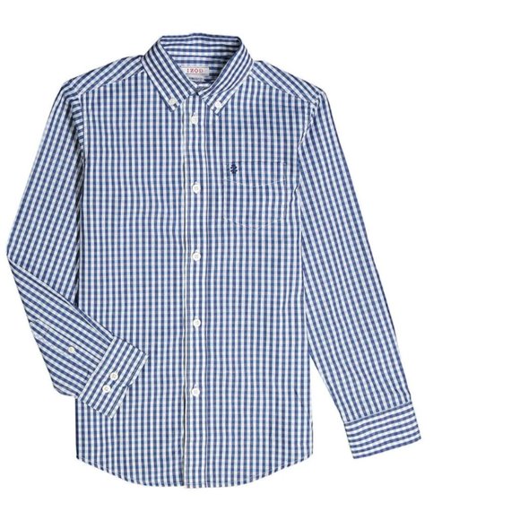 Izod Other - Izod Blue and White Checkered Button Down